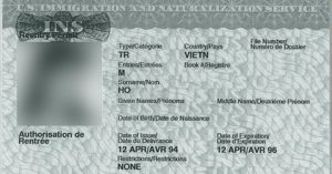 giấy phép tái nhập cảnh Mỹ (Re-Entry Permit)