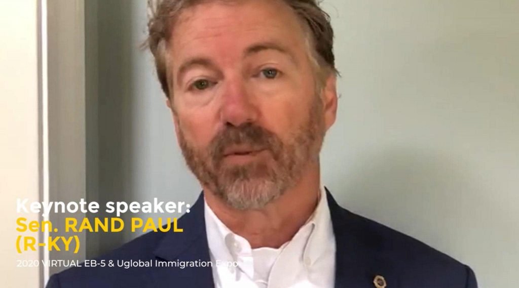Thượng nghị sĩ Rand Paul chia sẻ quan điểm về chương trình EB-5