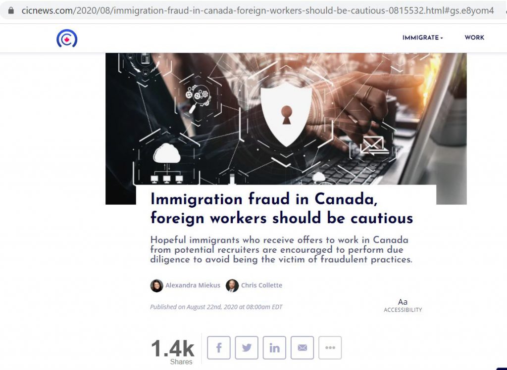 Định cư Canada