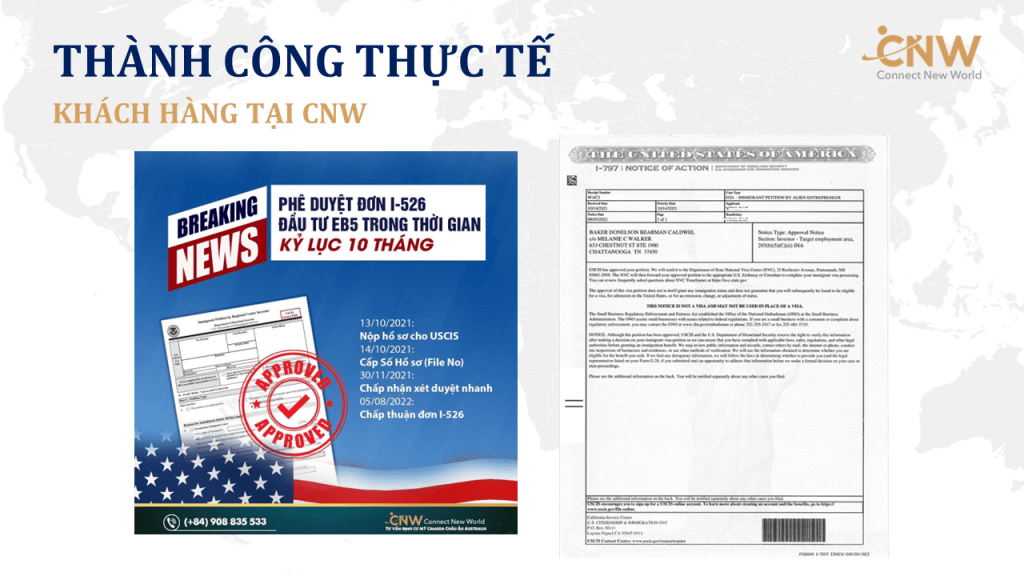 Nhận thẻ xanh Mỹ nhanh hơn với dự án EB-5 xử lý cấp tốc