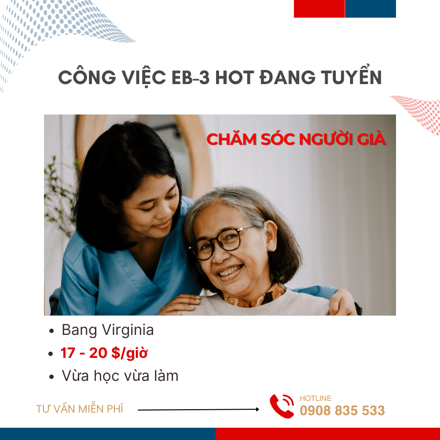Công việc EB3 đang tuyển mới nhất
