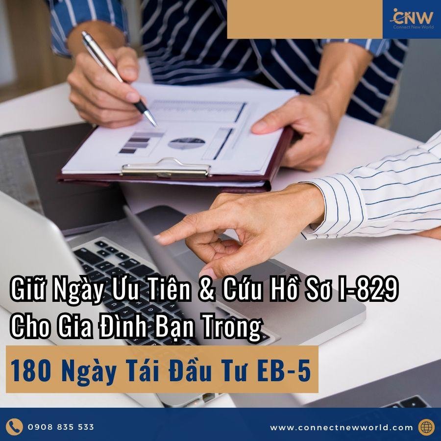 180 ngày tái đầu tư EB-5 sẽ quyết định sự "sống còn" của tương lai gia đình bạn trong tương lai