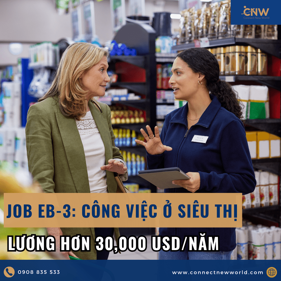 eb-3 công việc trong siêu thị